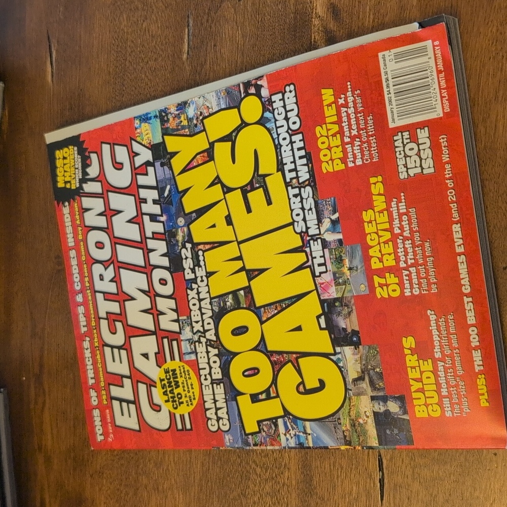 Electronic Gaming Monthly January 2002